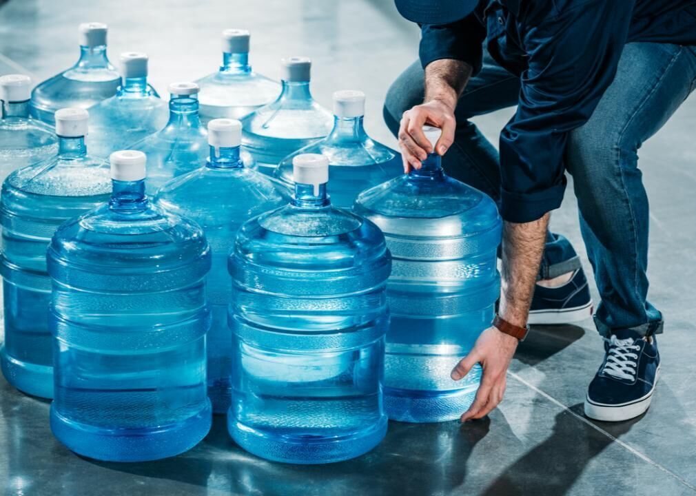 #8. Fill bottles with clean drinking water